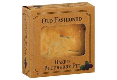 Blueberry Pie, Baked