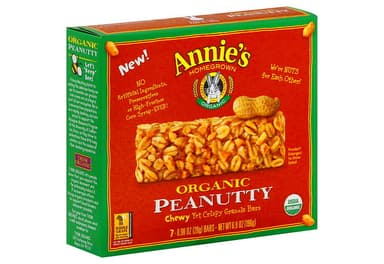 Homegrown Granola Bars, Peanutty