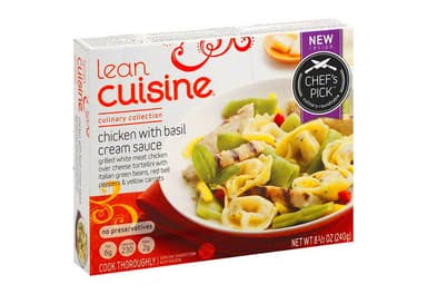 Chicken with Basil Cream Sauce