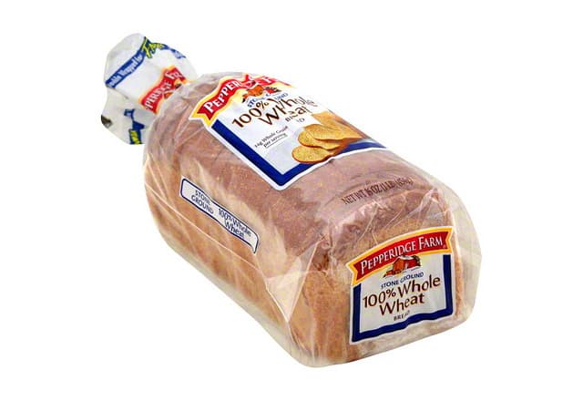 Bread, 100% Whole Wheat, Stonegrou