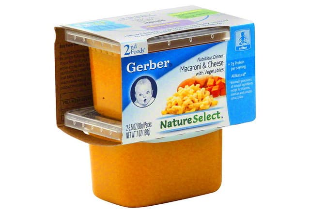 Macaroni & Cheese, With Vegetables, Sitter