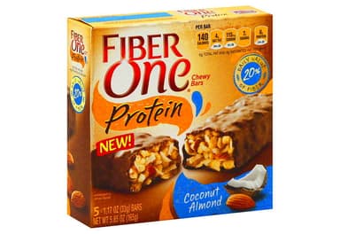 Chewy Bars, Protein, Coconut Almond