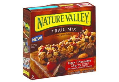 Granola Bars, Chewy, Trail Mix, Dark