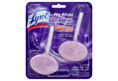 Toilet Bowl Cleaner, Automatic, Lavender Fie
