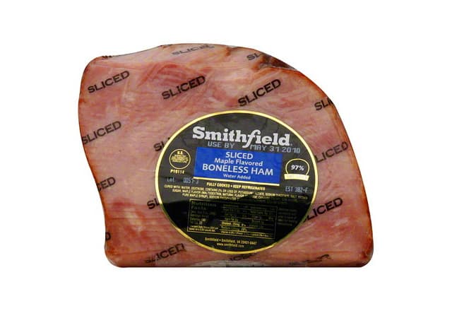 Ham, Boneless, Sliced, Maple Flavored