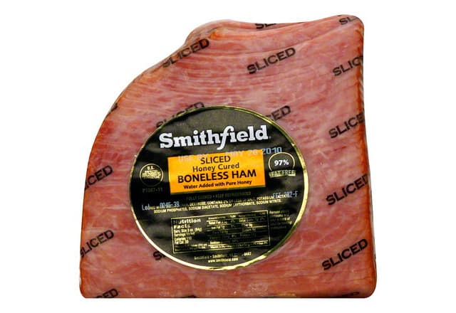Ham, Boneless, Sliced, Honey Cured