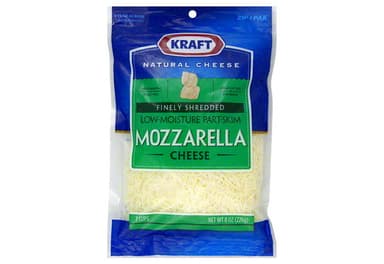 Cheese, Mozzarella, Finely Shredded