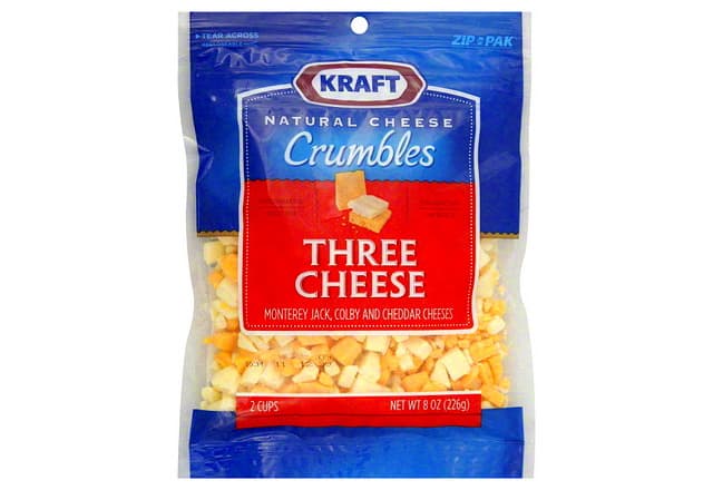 Cheese Crumbles, Three Cheese
