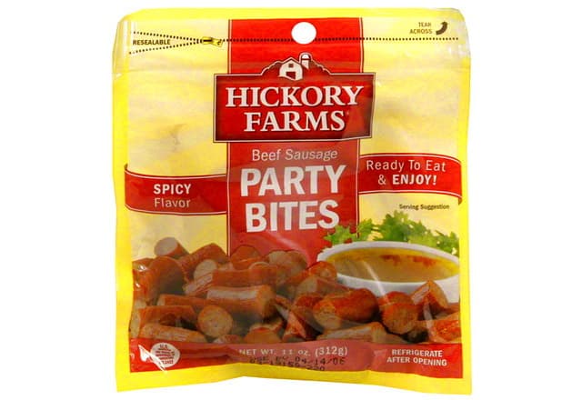 Party Bites, Beef Sausage, Spicy Fla