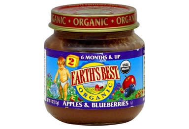 Apples & Blueberries, 6 Months & Up