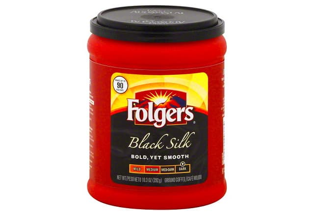 Coffee, Ground, Black Silk, Dark