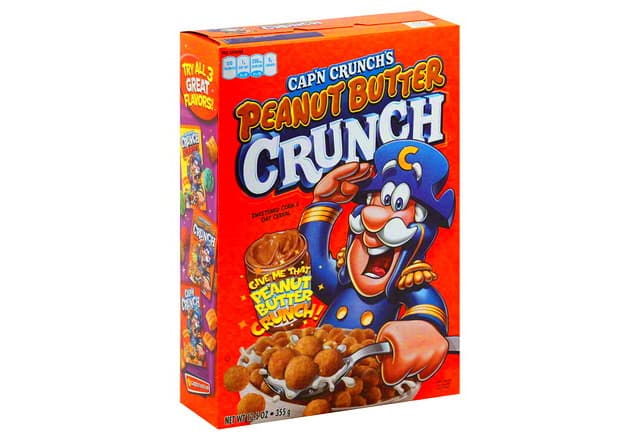 Cap'n Crunchs Cereal, Peanut Butter Crunch