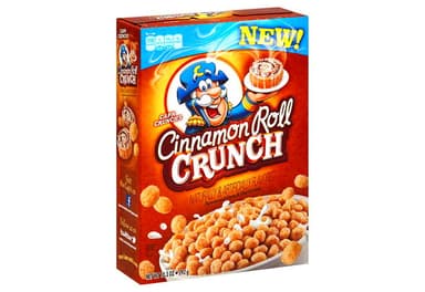 Cap'n Crunchs Cereal, Cinnamon Roll Crunch