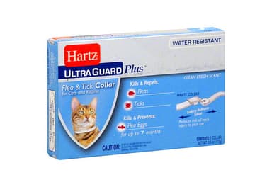 Flea & Tick Collar for Cats & Kittens, Clean