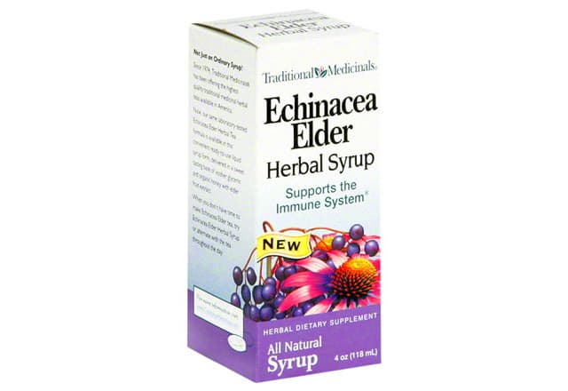 Traditional Medicinals All Natural Herbal Syrup, E