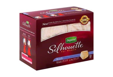 Briefs, for Women, Maximum Absorbency, L/XL