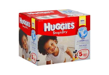 Diapers, Size 5 (Over 27 lb), Disney Baby,