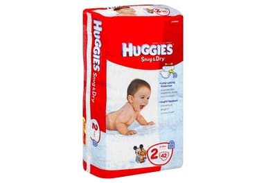 Diapers, 2 (12-18 lb), Disney Baby, Jumbo