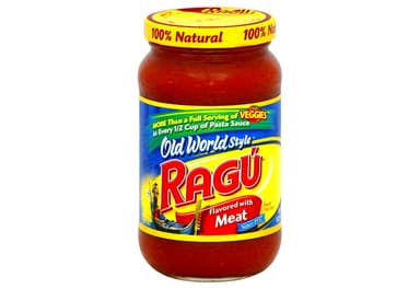 Pasta Sauce, Smooth, Meat