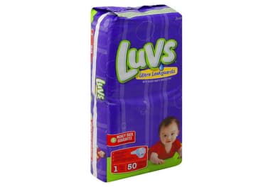 Diapers, Size 1 (8-14 lb), Jumbo