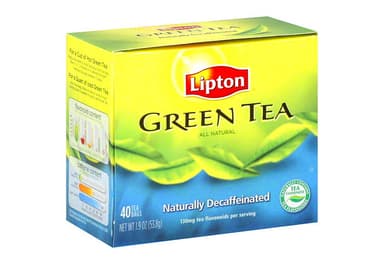 Green Tea, Naturally Decaffeinated