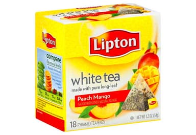 White Tea, Peach Mango, Pyramid Tea Bags