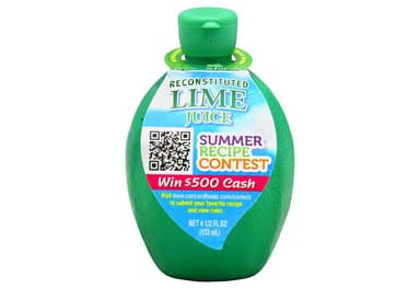 Lime Juice, Reconstituted