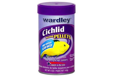 Pellet Food, Cichlid, Floating, Medium