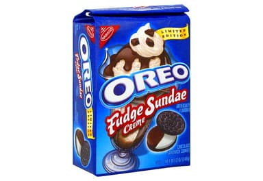 Sandwich Cookies, Chocolate, Fudge Sundae Cre