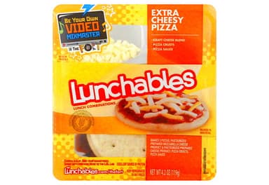 Lunch Combinations, Extra Cheesy Pizza