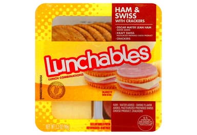 Lunch Combinations, Ham & Swiss with Cr