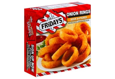 Onion Rings, Beer Battered