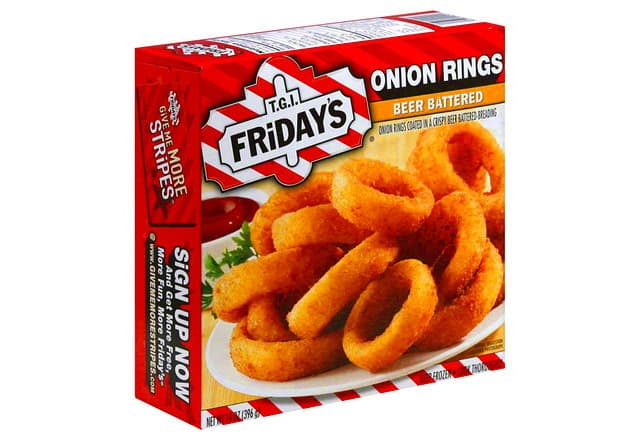 Onion Rings, Beer Battered