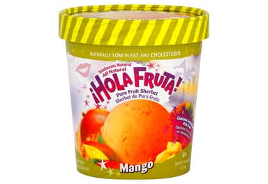 Sherbet, Pure Fruit, Mango