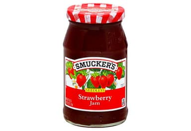Jam, Seedless, Strawberry