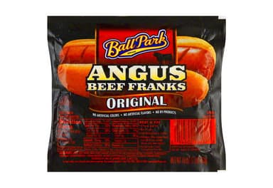 Beef Franks, Angus, Original