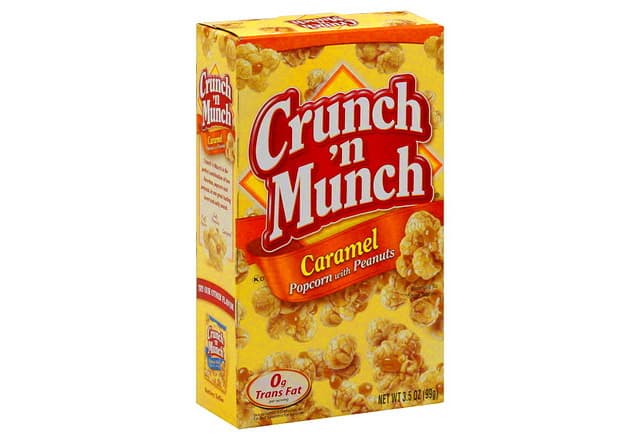 Popcorn, with Peanuts, Caramel