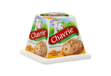 Goat Cheese, Mild, with Caramelized Onion