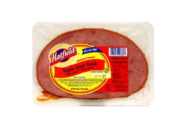 Maple Ham Steak, Hardwood Smoked