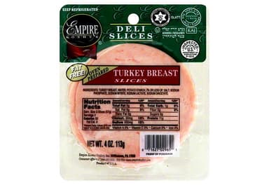 Turkey Breast, Deli Slices