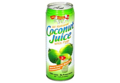 Coconut Juice, All Natural, with Pulp
