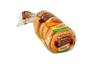 Bagels, 100% Whole Wheat