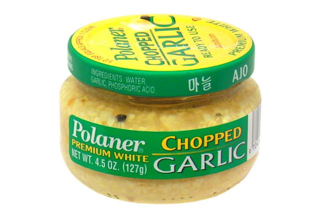 Chopped Garlic, Premium White