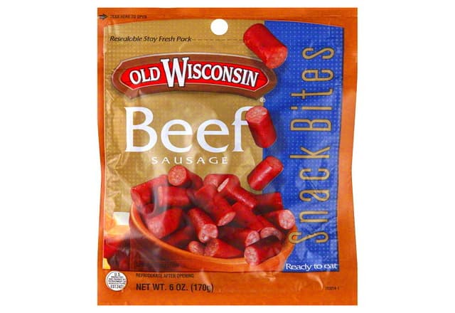 Snack Bites, Beef Sausage