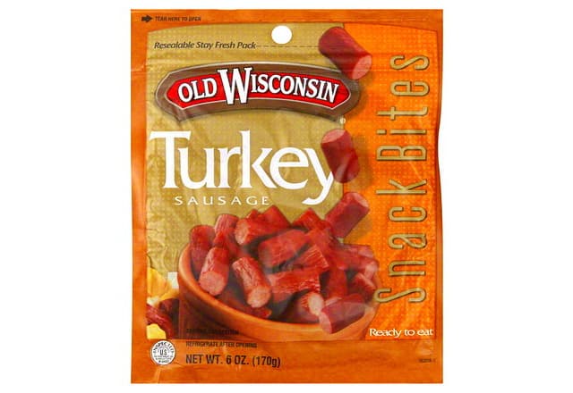 Snack Bites, Turkey Sausage