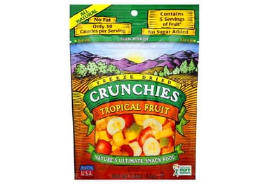 Tropical Fruit, Freeze Dried