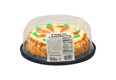 Carrot Cake, with Cream Cheese Ici