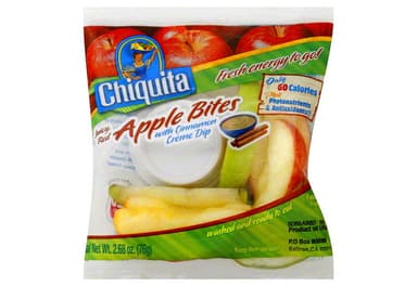 Apple Bites, Juicy, Red, with Cinnamon Cr