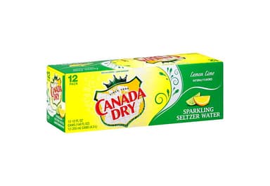 Sparkling Seltzer Water, Lemon Lime