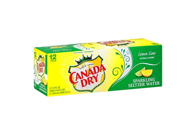 Sparkling Seltzer Water, Lemon Lime